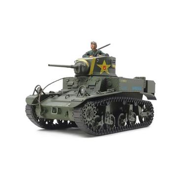 Tamiya 1:35 M3 Stuart Late Production Plastic Model Kit