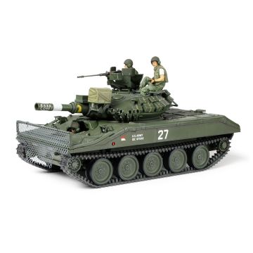 Tamiya 1:35 U.S. Airborne M551 Sheridan Tank (Vietnam War) Plastic Model Kit