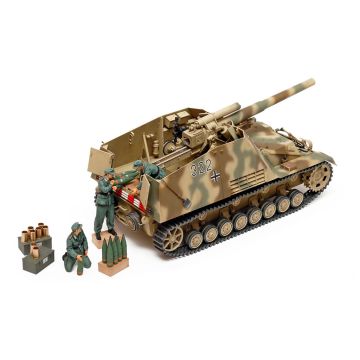 Tamiya 1:35 German Heavy Self-Propelled Howitzer Hummel (Late Production) Plastic Model Kit