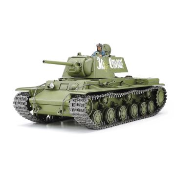 Tamiya 1:35 Russian Heavy Tank KV-1 1941 Early Production Plastic Model Kit