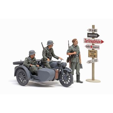 Tamiya 1:35 KS600 & Sidecar Plastic Model Kit