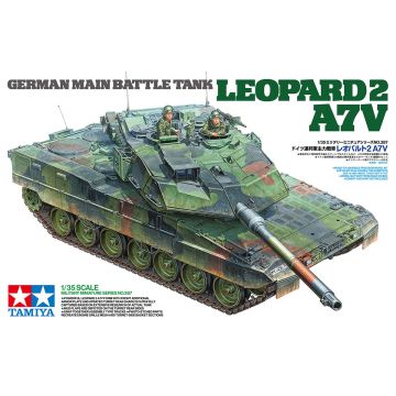 Tamiya 1:35 German Main Battle Tank Leopard 2 A7V Plastic Model Kit