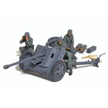Tamiya 1:35 German Anti-Tank Gun 5cm Pak 38 Plastic Model Kit