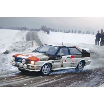 Italeri 1:24 Audi Quattro Rally Plastic Model Kit