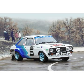 Italeri 1:24 FORD ESCORT Mk.II RALLY Plastic Model Kit