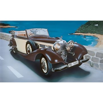 Italeri 1:24 MERCEDES BENZ 540K Plastic Model Kit