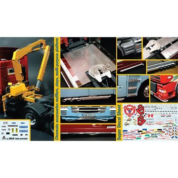 Italeri 1:24 Truck Accessoires Set Plastic Model Kit