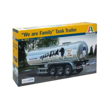 Italeri 1:24 THE FAMILY - TANK TRAILER Plastic Model Kit