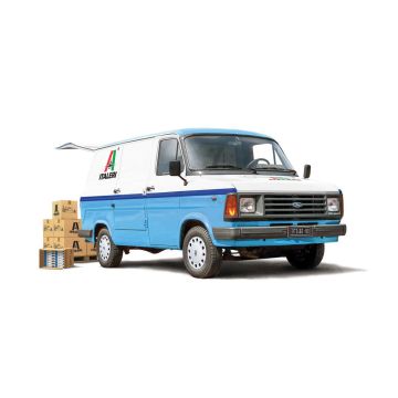 Italeri 1:24 Ford Transit "Italeri" Van Plastic Model Kit