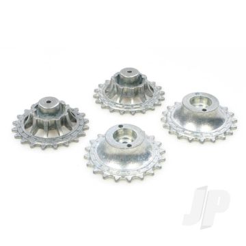Henglong Tiger I/Panther Metal Drive Wheels (Pair)