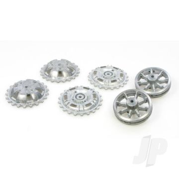 Henglong Tank PanzerIII/Tauch/Stug Cast Metal Drive Idler Wheels
