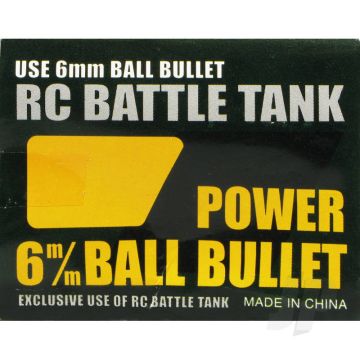 Henglong 6mm BB Pellets (Approx.200) For RC Tanks