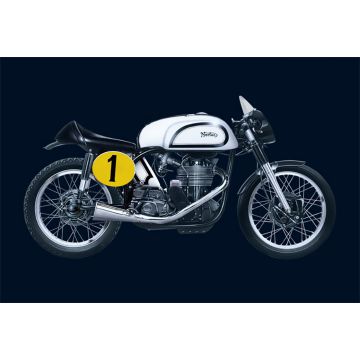 Italeri 1:9 NORTON MANX 500CC 1951 Plastic Model Kit