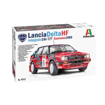 Italeri 1:12 Lancia Delta HF Integrale Sanremo Plastic Model Kit