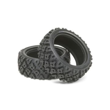 Tamiya Rally Block Tyres (One Pair)
