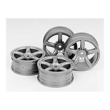 Tamiya Carrera Wheels 24Mm X 4'Clr'