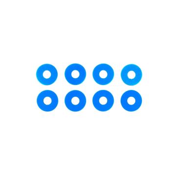Tamiya Wheel Spacer (Blue)
