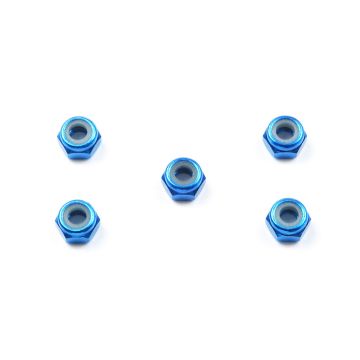 Tamiya 4Mm Aluminum Lock Nut For F104