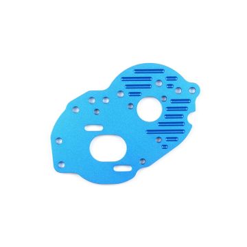 Tamiya Ff-03 Alu Motor Plate Blue