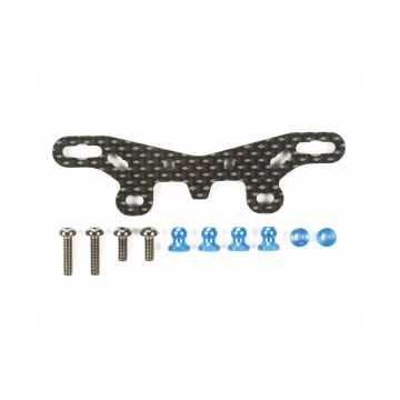 Tamiya TT-02 Type-S Carbon Damper Stay (Front)