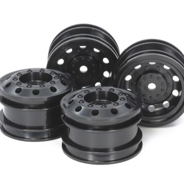 Tamiya Or Race Truck Whl Fr 2 Each Black