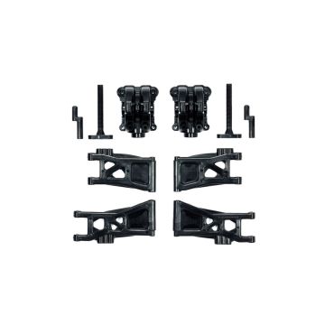 Tamiya TT-02B Reinforced Gear Covers & Lower Suspension Arms (2 Pieces)