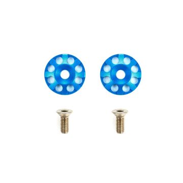 Tamiya Aluminum Wing Washers Blue