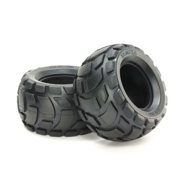 Tamiya R And Black Bubble tyres Soft X 2