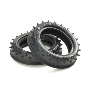 Tamiya 2Wd Rib Spike F tyres X 2