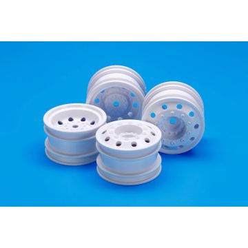 Tamiya Or Race Truck Whl Fr 2 Each White