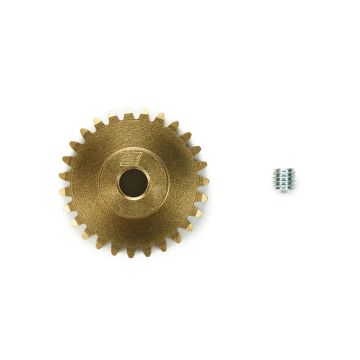 Tamiya 06 H Coated Alu Pinion 27T