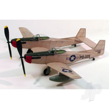 Dumas F-82 Twin Mustang (44.5cm)(206) Balsa Aircraft Kit