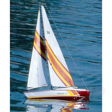 Dumas Huson 24 Sailboat (1117) Wooden Ship Boat Kit