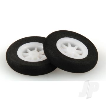 JP 26mm Lightweight Sponge Wheel (0.6g) (2) for RC Aircraft