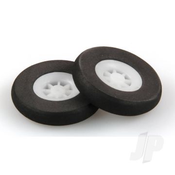 JP 38mm Lightweight Sponge Wheel (1.6g) (2) for RC Aircraft