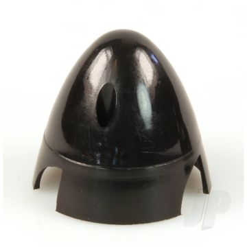 JP 2.1/4in (56mm) - 3-Blade Black Spinner For RC Model Plane