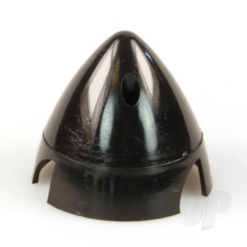 JP 2.1/2in (63mm) - 3-Blade Black Spinner For RC Model Plane