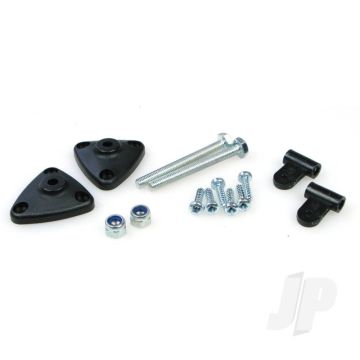 JP Adjustable Aileron Horn Surface Mount (2) For RC Model Plane