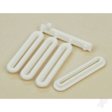 SLEC SL61 Pushrod Exit Guides (4pcs) for RC Model Aeroplanes