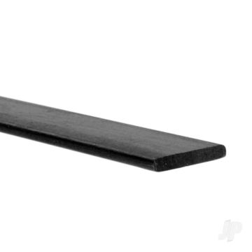 JP 0.5x5.0mm 1m Carbon Fibre Batten/Strip 