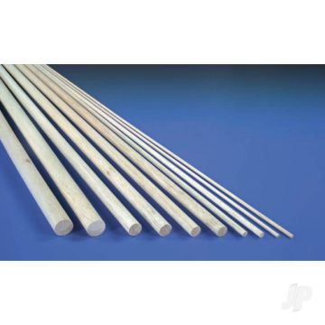 JP 1/4in Balsa Dowel (36in long) (6.5 x 930mm) 