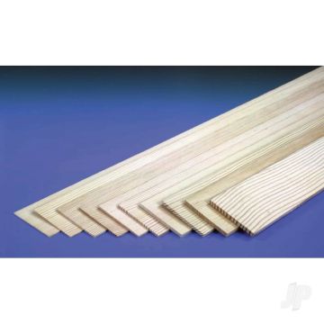 JP 1/16in 36x3in Sheet Spruce 