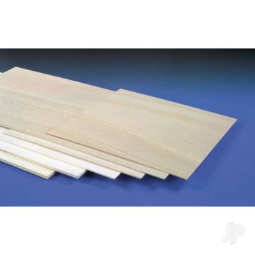 JP 2mm (3/32in) 300 x 600mm Ceiba Light Lite Ply Wood 
