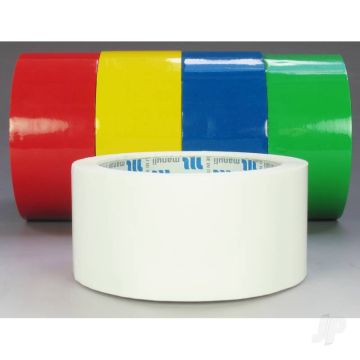 JP White Trim Packing Tape (50m x 50mm) RC EPP Foam Combat Wing Plane