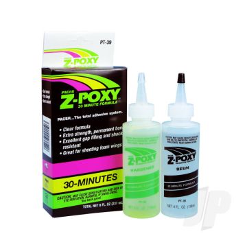 Zap PT39 Z-Poxy 30 Minute Expoxy 8oz (Box of 6)