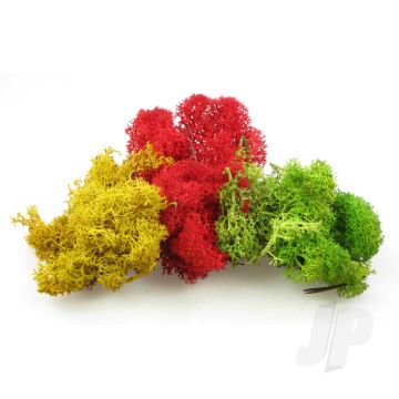 Heki 3221 Large Lichen Mixed (75g) For Scenic Diorama Model Trains