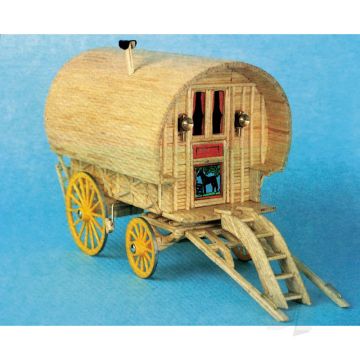 Hobby's Matchcraft Bow Top Caravan 11496 Wood Matchstick Kit