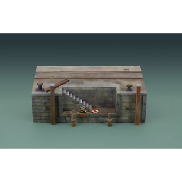 Italeri 1:35 DOCK WITH STAIRS Plastic Model Kit