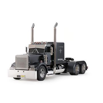 Tamiya 1:14 Grand Hauler (Matt Black) RC Truck Assembly Kit