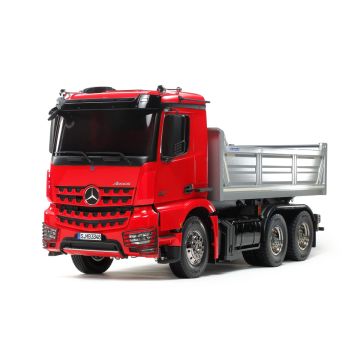 Tamiya 1:14 Arocs 3348 Tipper [Painted Red/Silver] RC Truck Assembly Kit